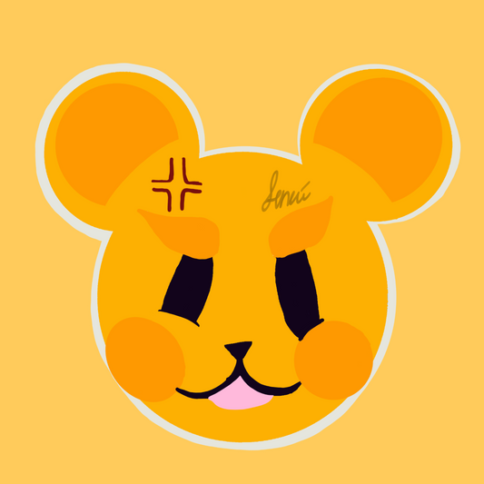 Lemoncandy Bear -Sticker