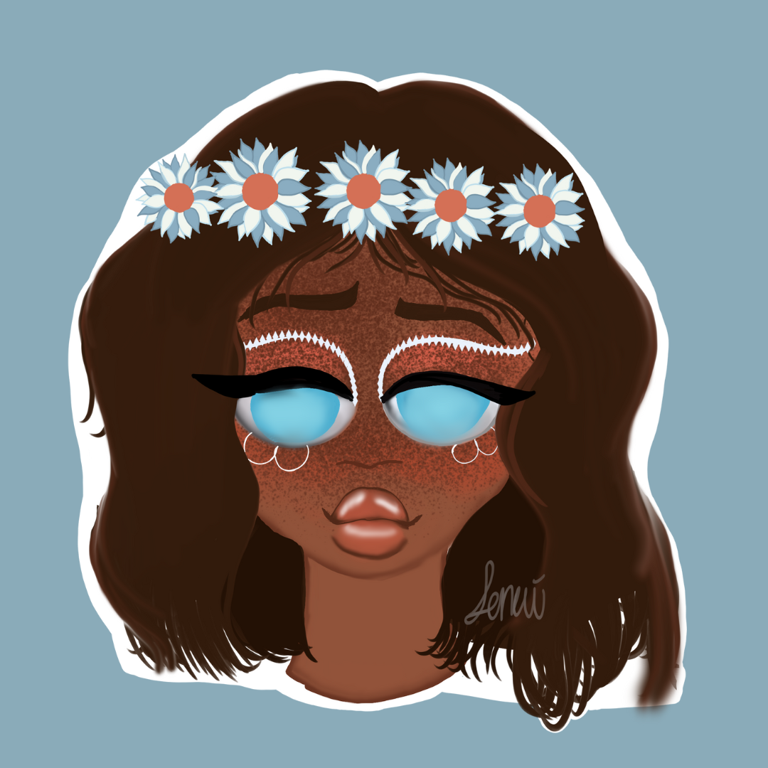 Opal-Spring Sticker