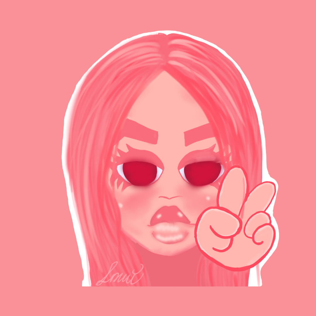 Pink Baddies-Stickers